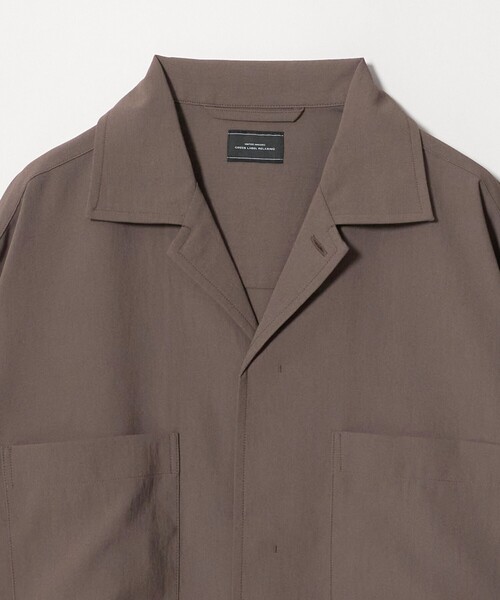 green label relaxing(グリーンレーベルリラクシング)の「SHIELDRY フライフロント 長袖 オープンカラー シャツ -伸縮性・UVカット・遮熱-(シャツ/ブラウス・メンズ・ダークグレー/モカ/グレー系・L/S/XL/M)」の22枚目の写真