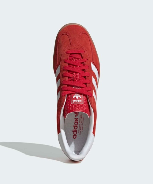 adidas(アディダス)の「ガゼル インドア / Gazelle Indoor / アディダスオリジナルス adidas Originals(スニーカー・メンズ・レッド・22.5cm/23.5cm/24.5cm/25.5cm/26.5cm/27.5cm/23.0cm/24.0cm/25.0cm/26.0cm/27.0cm/22.0cm)」の2枚目の写真