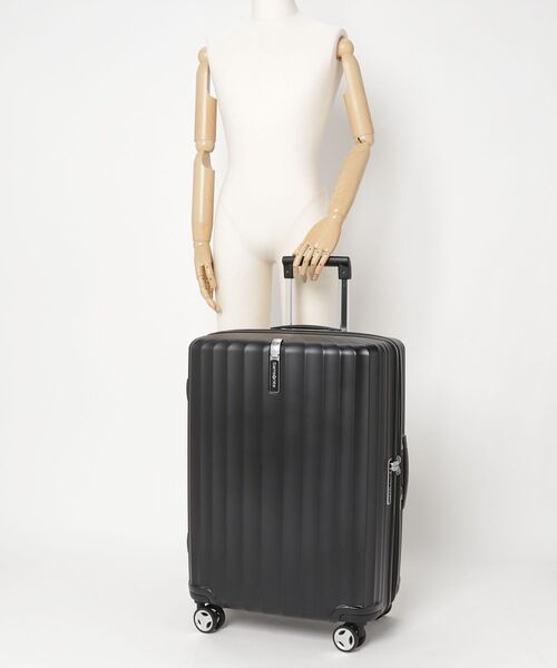 Samsonite(サムソナイト)の「サムソナイト ENOW スピナー69 エキスパンダブル ブラック(スーツケース/キャリーバッグ・メンズ・ブラック・M)」の12枚目の写真