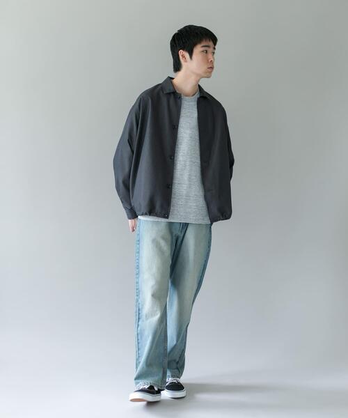 URBAN RESEARCH DOORS（アーバンリサーチドアーズ）の「ジャガードチェック シャツジャケット（その他アウター・メンズ・チャコールグレー/ブラウン/オリーブ・MEDIUM/LARGE）」の9枚目の写真