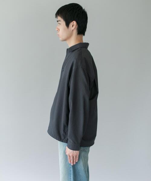 URBAN RESEARCH DOORS（アーバンリサーチドアーズ）の「ジャガードチェック シャツジャケット（その他アウター・メンズ・チャコールグレー/ブラウン/オリーブ・MEDIUM/LARGE）」の12枚目の写真