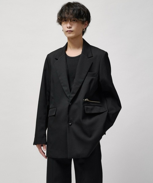 Lui's(ルイス)の「SURJENT テーラードジャケット(テーラードジャケット・メンズ・ブラック/ブラウン・1/2)」の4枚目の写真