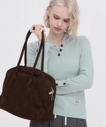 Birthday house（バースデイハウス）の「スエードライクボストンBAG/Suede-like Boston Bag（ボストンバッグ）」
