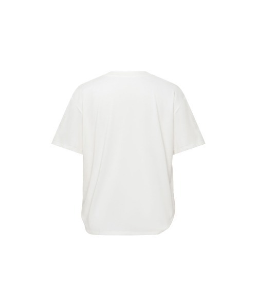 Studio Doe(スタジオドー)の「Studio Doe DOUBLE-LAYER SOFT T-SHIRT(Tシャツ/カットソー・レディース・ホワイト/ブラック・MEDIUM/SMALL)」の18枚目の写真