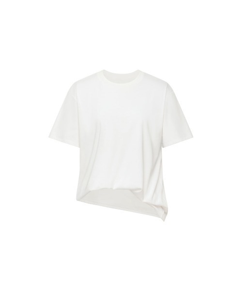 Studio Doe(スタジオドー)の「Studio Doe DOUBLE-LAYER SOFT T-SHIRT(Tシャツ/カットソー・レディース・ホワイト/ブラック・MEDIUM/SMALL)」の6枚目の写真