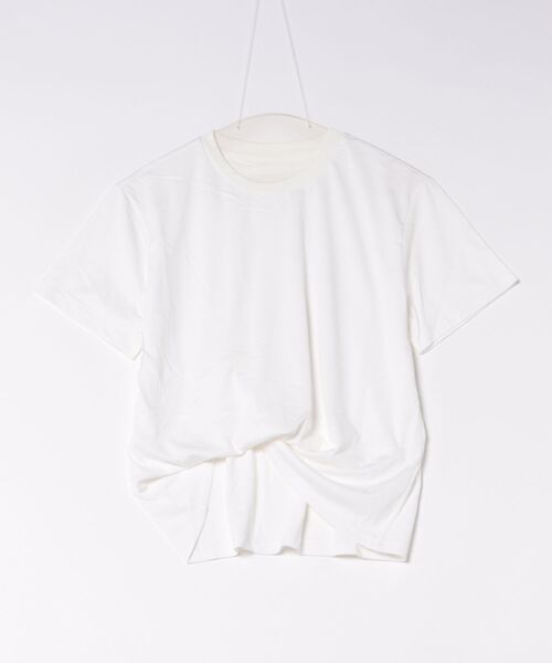 Studio Doe(スタジオドー)の「Studio Doe DOUBLE-LAYER SOFT T-SHIRT(Tシャツ/カットソー・レディース・ホワイト/ブラック・MEDIUM/SMALL)」の15枚目の写真