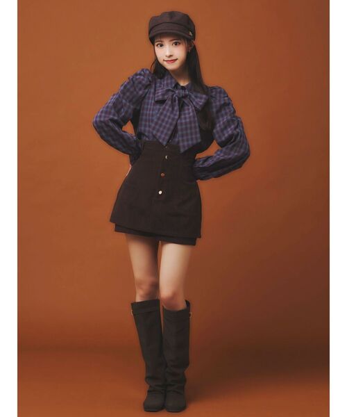 dazzlin(ダズリン)の「コルセットスカパン(その他パンツ・レディース・ブラウン/アイボリー/ブルー・SMALL/MEDIUM)」の14枚目の写真