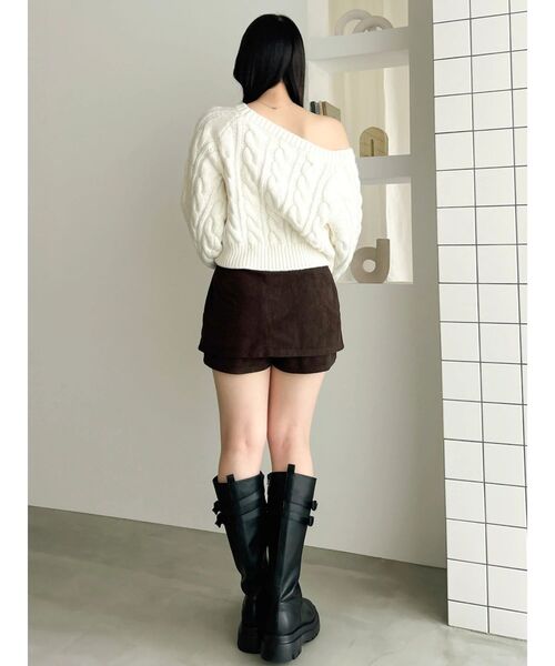 dazzlin(ダズリン)の「コルセットスカパン(その他パンツ・レディース・ブラウン/アイボリー/ブルー・SMALL/MEDIUM)」の18枚目の写真