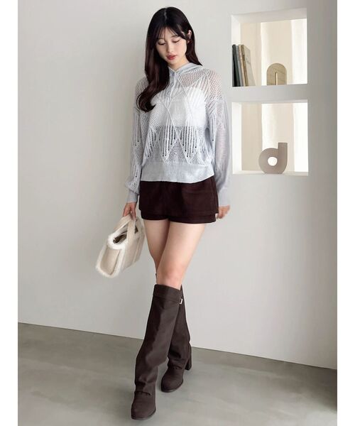 dazzlin(ダズリン)の「コルセットスカパン(その他パンツ・レディース・ブラウン/アイボリー/ブルー・SMALL/MEDIUM)」の20枚目の写真