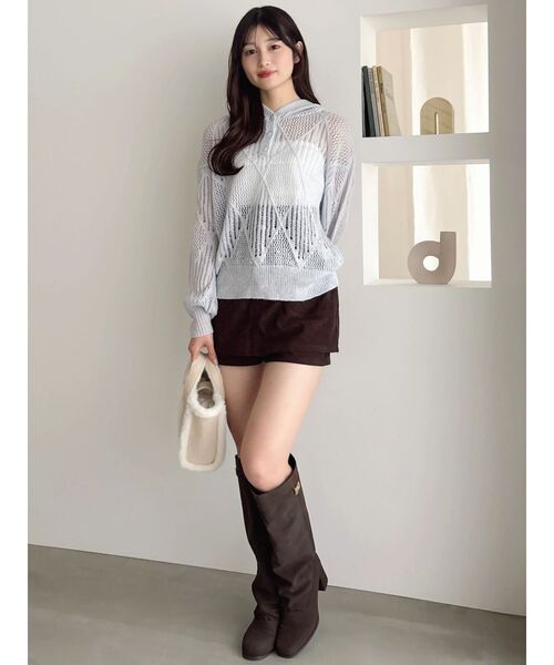 dazzlin(ダズリン)の「コルセットスカパン(その他パンツ・レディース・ブラウン/アイボリー/ブルー・SMALL/MEDIUM)」の21枚目の写真