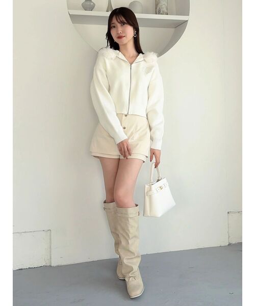 dazzlin(ダズリン)の「コルセットスカパン(その他パンツ・レディース・ブラウン/アイボリー/ブルー・SMALL/MEDIUM)」の9枚目の写真