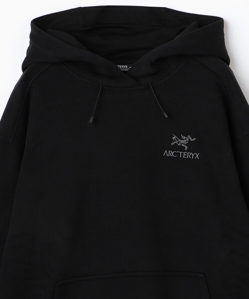 FREAK'S STORE(フリークスストア)の「ARC'TERYX/アークテリクス Emblem Fleece Hoody W/エンブレム フリース フーディ ウィメンズ(パーカー・レディース・ブラック/ナチュラル・MEDIUM/SMALL)」の4枚目の写真
