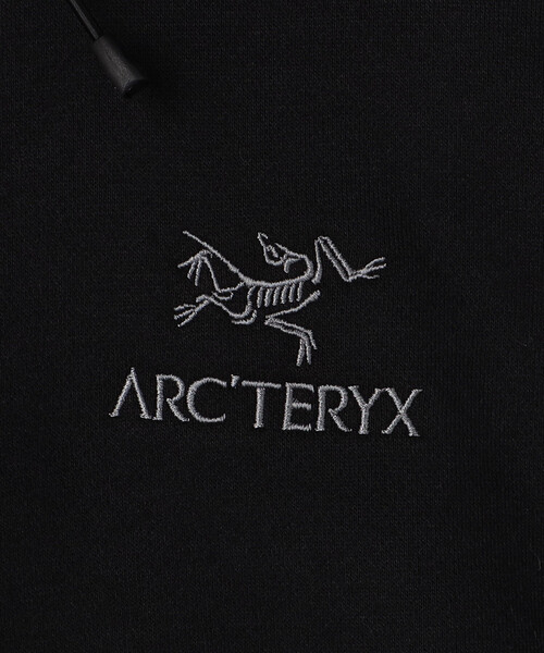 FREAK'S STORE(フリークスストア)の「ARC'TERYX/アークテリクス Emblem Fleece Hoody W/エンブレム フリース フーディ ウィメンズ(パーカー・レディース・ブラック/ナチュラル・MEDIUM/SMALL)」の9枚目の写真