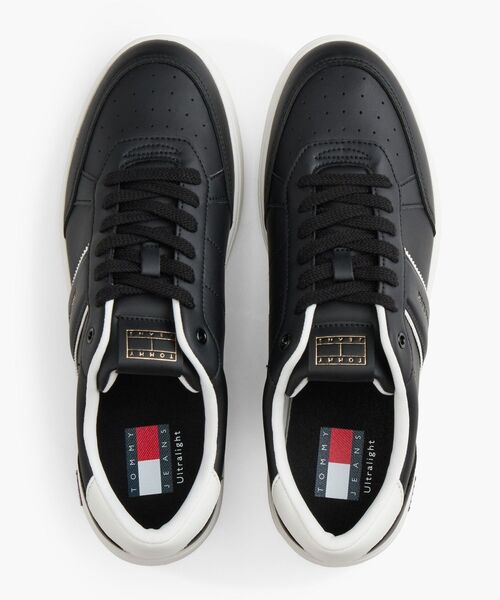 tommy jeans(トミー ジーンズ)の「【オンライン限定】ライトウェイトレザースニーカー(スニーカー・メンズ・ブラック/ホワイト・40inch/26.5cm/27.5cm/44/26cm)」の14枚目の写真