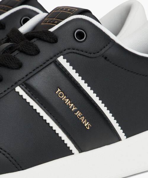 tommy jeans(トミー ジーンズ)の「【オンライン限定】ライトウェイトレザースニーカー(スニーカー・メンズ・ブラック/ホワイト・40inch/26.5cm/27.5cm/44/26cm)」の16枚目の写真