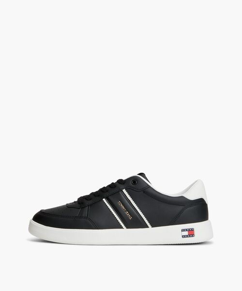 tommy jeans(トミー ジーンズ)の「【オンライン限定】ライトウェイトレザースニーカー(スニーカー・メンズ・ブラック/ホワイト・40inch/26.5cm/27.5cm/44/26cm)」の17枚目の写真