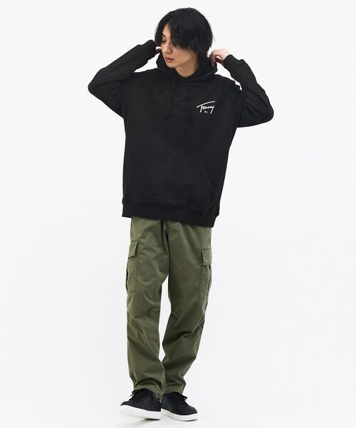 tommy jeans(トミー ジーンズ)の「【オンライン限定】ライトウェイトレザースニーカー(スニーカー・メンズ・ブラック/ホワイト・40inch/26.5cm/27.5cm/44/26cm)」の18枚目の写真