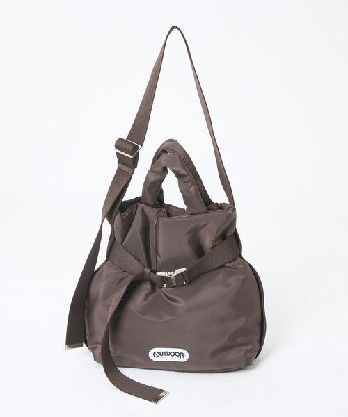 OUTDOOR PRODUCTS（アウトドアプロダクツ）の「【OUTDOOR PRODUCTS / アウトドアプロダクツ】2WAYベルトナイロントートバッグS/ナイロン/トート2way Belt Tote [S]バッグ（トートバッグ・レディース・ブラウン/ブラック/シルバー・フリー）」の13枚目の写真