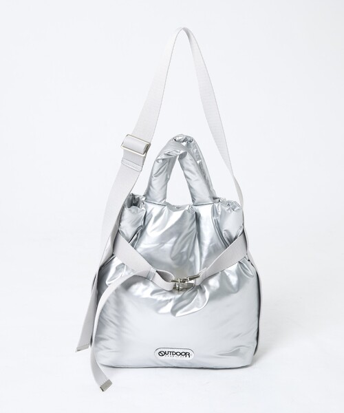 OUTDOOR PRODUCTS（アウトドアプロダクツ）の「【OUTDOOR PRODUCTS / アウトドアプロダクツ】2WAYベルトナイロントートバッグS/ナイロン/トート2way Belt Tote [S]バッグ（トートバッグ・レディース・ブラウン/ブラック/シルバー・フリー）」の19枚目の写真