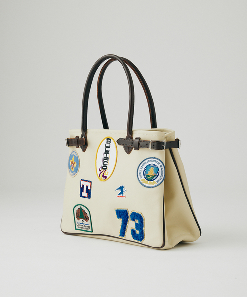 HERITAGE LEATHER(ヘリテージレザー)の「HERITAGE LEATHER / ヘリテージレザー 別注 レザー HL 40-アイボリー(トートバッグ・メンズ・アイボリー・FREE)」の5枚目の写真