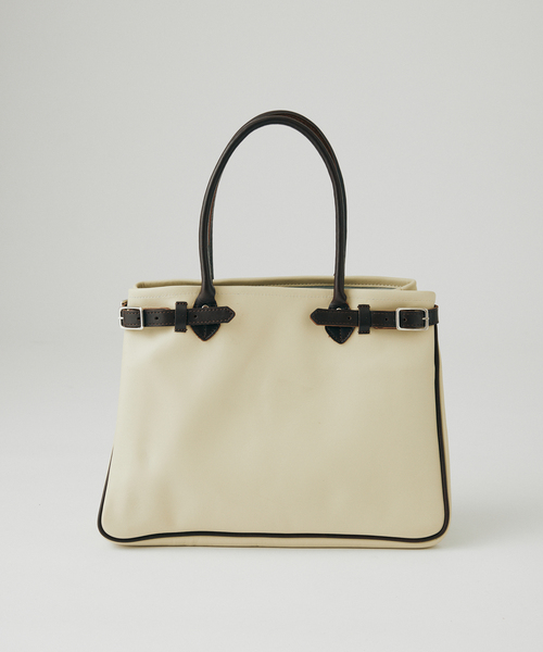 HERITAGE LEATHER(ヘリテージレザー)の「HERITAGE LEATHER / ヘリテージレザー 別注 レザー HL 40-アイボリー(トートバッグ・メンズ・アイボリー・FREE)」の6枚目の写真