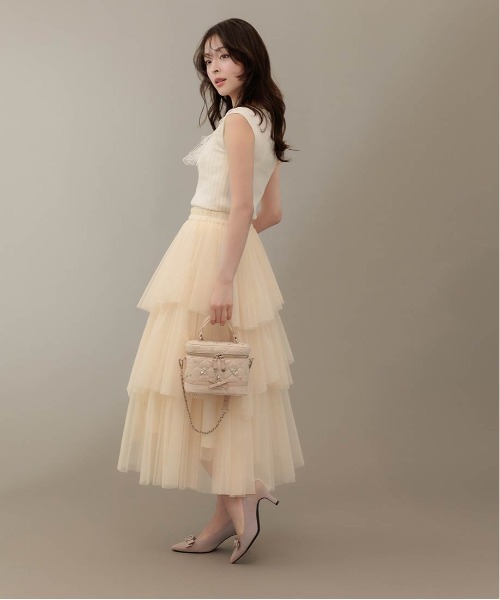RANDA（ランダ）の「【Special Bag】2WAY ビジューキルティングバニティバッグ（ショルダーバッグ・レディース・ピンク・S）」の6枚目の写真