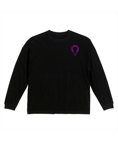 NOBOUND(ノーバウンド)の「NOBOUND(ノーバウンド) 長袖Tシャツ ホースシュー オールドイングリッシュロゴ ワンポイント プリント バックプリント ビッグシルエット ロングTシャツ ロンT カットソー トップス ストリート メンズ レディース ユニセックス(Tシャツ/カットソー・メンズ・ホワイト系1/ホワイト系2/ブラック系2/ブラック系1/ブラック系4/ブラック系3・XL/L/M/S)」の10枚目の写真