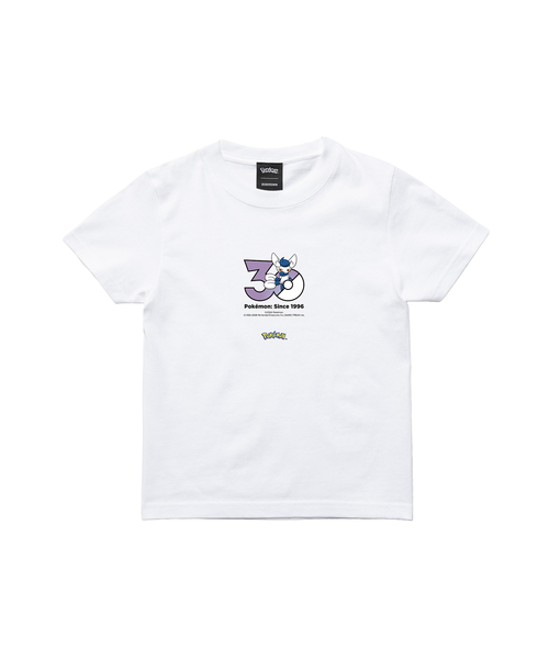 ZOZOSPOT(ゾゾスポット)の「Pokemon 30th Anniversary 1025 T-shirt 「ニャオニクス(メスのすがた)」(Tシャツ/カットソー・レディース・ホワイト・SMALL/MEDIUM/LARGE/X-LARGE/XX-LARGE/XXX-LARGE/100cm/110cm/120cm/130cm/140cm/150cm/160cm)」の2枚目の写真