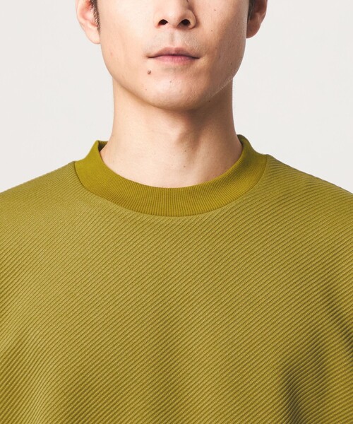 green label relaxing(グリーンレーベルリラクシング)の「ツイル パフ クルーネック 長袖 カットソー(Tシャツ/カットソー・メンズ・ホワイト/マスタード/ライトグレー/ダークグレー・L/S/XL/M)」の16枚目の写真