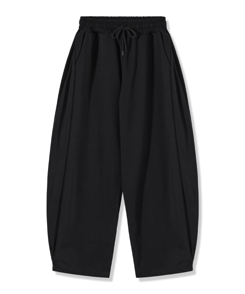 PIANER(ピアネール)の「ピンチカーブドスウェットパンツ(ブラック)(スウェットパンツ・レディース・ブラック・MEDIUM/LARGE/X-LARGE)」の8枚目の写真