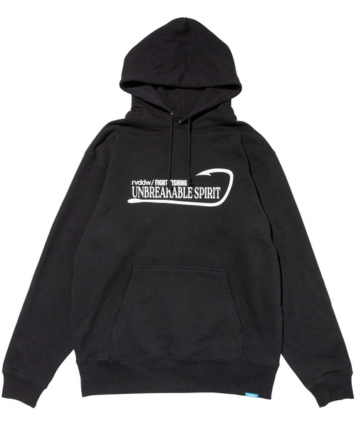 reversal.dogi.design.works(リバーサル・ドーギ・デザイン・ワークス)の「<reversal/リバーサル>FISH HOOK SWEAT HOODIE(パーカー・メンズ・グレー/ブラック・M/L/XL)」の3枚目の写真