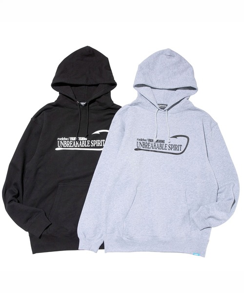 reversal.dogi.design.works(リバーサル・ドーギ・デザイン・ワークス)の「<reversal/リバーサル>FISH HOOK SWEAT HOODIE(パーカー・メンズ・グレー/ブラック・M/L/XL)」の16枚目の写真