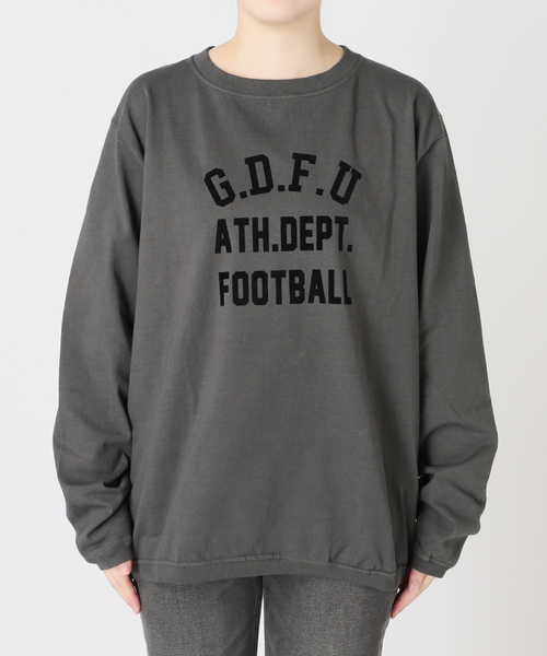 Goodwear(グッドウェア)の「別注【Goodwear/グッドウェア】プリントロングスリーブ(Tシャツ/カットソー・レディース・ホワイト/チャコールグレー/ボルドー・LARGE)」の13枚目の写真