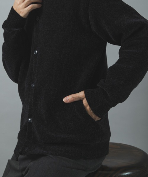 ITEMS URBANRESEARCH(アイテムズ アーバンリサーチ)の「Wフェイス シェニール レギュラーカラーカーディガン(カーディガン/ボレロ・メンズ・ベージュ系その他/ブルー系その他/ホワイト系その他・MEDIUM/LARGE)」の20枚目の写真