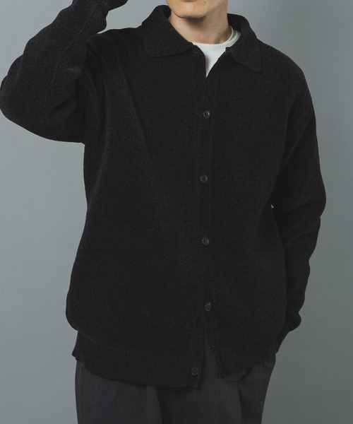 ITEMS URBANRESEARCH(アイテムズ アーバンリサーチ)の「Wフェイス シェニール レギュラーカラーカーディガン(カーディガン/ボレロ・メンズ・ベージュ系その他/ブルー系その他/ホワイト系その他・MEDIUM/LARGE)」の14枚目の写真