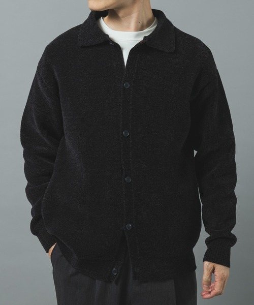 ITEMS URBANRESEARCH(アイテムズ アーバンリサーチ)の「Wフェイス シェニール レギュラーカラーカーディガン(カーディガン/ボレロ・メンズ・ベージュ系その他/ブルー系その他/ホワイト系その他・MEDIUM/LARGE)」の15枚目の写真