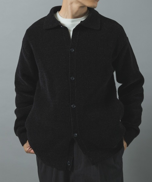 ITEMS URBANRESEARCH(アイテムズ アーバンリサーチ)の「Wフェイス シェニール レギュラーカラーカーディガン(カーディガン/ボレロ・メンズ・ベージュ系その他/ブルー系その他/ホワイト系その他・MEDIUM/LARGE)」の16枚目の写真