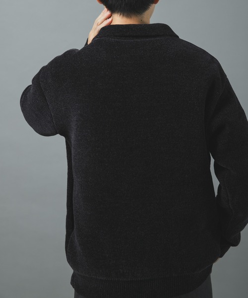 ITEMS URBANRESEARCH(アイテムズ アーバンリサーチ)の「Wフェイス シェニール レギュラーカラーカーディガン(カーディガン/ボレロ・メンズ・ベージュ系その他/ブルー系その他/ホワイト系その他・MEDIUM/LARGE)」の18枚目の写真