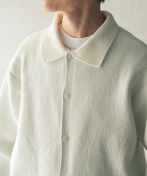 ITEMS URBANRESEARCH(アイテムズ アーバンリサーチ)の「Wフェイス シェニール レギュラーカラーカーディガン(カーディガン/ボレロ・メンズ・ベージュ系その他/ブルー系その他/ホワイト系その他・MEDIUM/LARGE)」の21枚目の写真