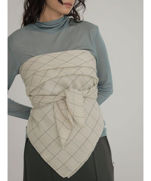 セール】Wool gauze stole（ストール/ショール）｜FIKA.（フィーカ）の