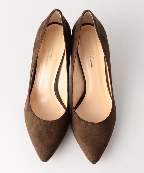 green label relaxing（グリーンレーベルリラクシング）の「CR シルキーポインテッドパンプス◆（パンプス・レディース・ブラック/グレー/ブラウン/レッド/ダークグリーン/ベージュ・22.5cm/23cm/23.5cm/24cm/24.5cm/25cm/22cm）」の13枚目の写真