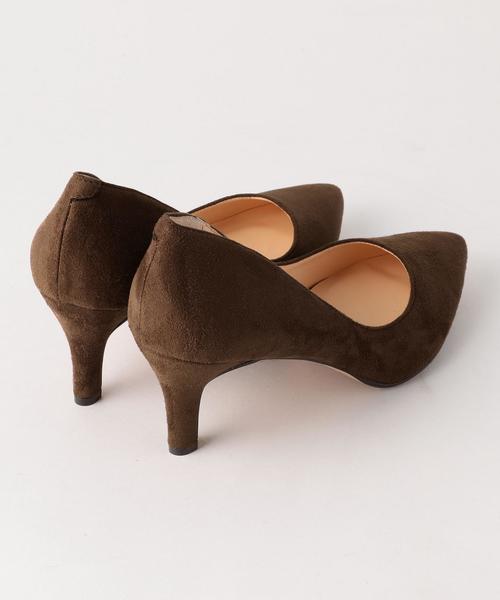 green label relaxing（グリーンレーベルリラクシング）の「CR シルキーポインテッドパンプス◆（パンプス・レディース・ブラック/グレー/ブラウン/レッド/ダークグリーン/ベージュ・22.5cm/23cm/23.5cm/24cm/24.5cm/25cm/22cm）」の16枚目の写真