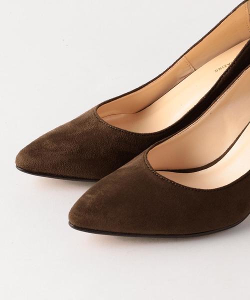 green label relaxing（グリーンレーベルリラクシング）の「CR シルキーポインテッドパンプス◆（パンプス・レディース・ブラック/グレー/ブラウン/レッド/ダークグリーン/ベージュ・22.5cm/23cm/23.5cm/24cm/24.5cm/25cm/22cm）」の17枚目の写真