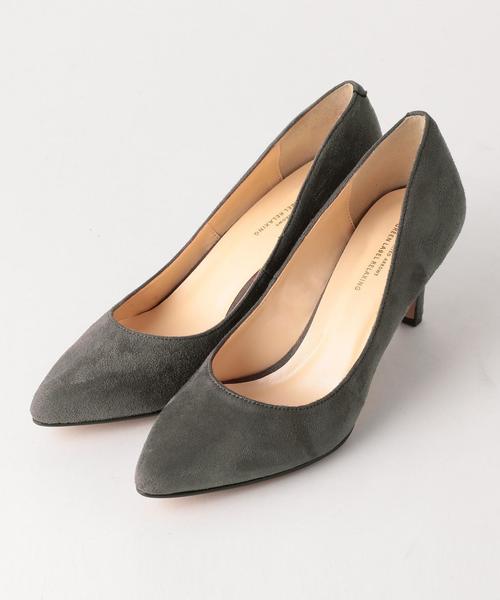 green label relaxing（グリーンレーベルリラクシング）の「CR シルキーポインテッドパンプス◆（パンプス・レディース・ブラック/グレー/ブラウン/レッド/ダークグリーン/ベージュ・22.5cm/23cm/23.5cm/24cm/24.5cm/25cm/22cm）」の12枚目の写真