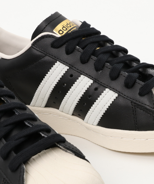 adidas（アディダス）の「【adidas】SUPERSTAR 80S（スニーカー・レディース・ホワイト系その他/ブラック系その他・23.0cm/22.5㎝/23.5cm/24.0cm）」の3枚目の写真