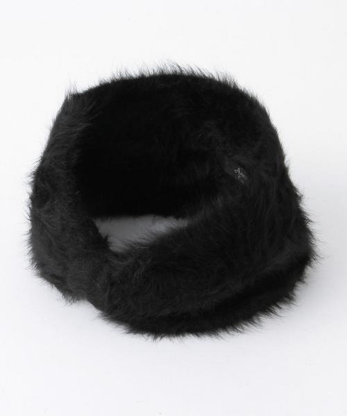 Another Edition（アナザーエディション）の「アンゴラヘアバンド/AEBC ANG HB◆（ヘアバンド・レディース・ブラック/グレー/ワインレッド・FREE）」の2枚目の写真