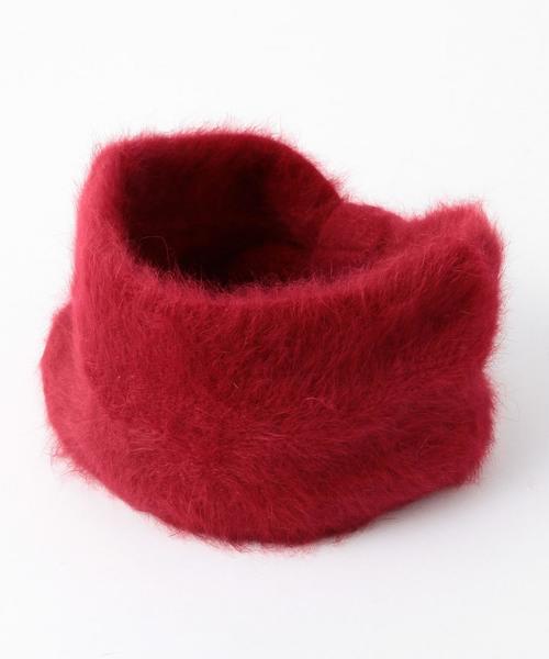 Another Edition（アナザーエディション）の「アンゴラヘアバンド/AEBC ANG HB◆（ヘアバンド・レディース・ブラック/グレー/ワインレッド・FREE）」の5枚目の写真