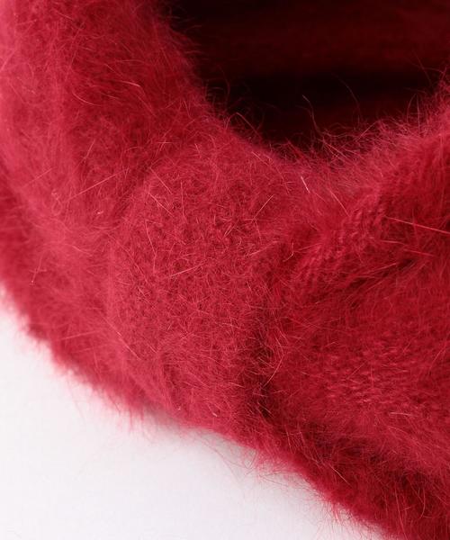 Another Edition（アナザーエディション）の「アンゴラヘアバンド/AEBC ANG HB◆（ヘアバンド・レディース・ブラック/グレー/ワインレッド・FREE）」の7枚目の写真