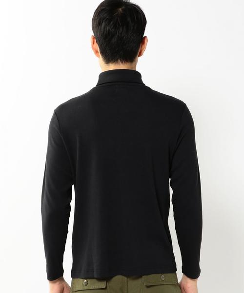 coen（コーエン）の「フライスタートルネック（Tシャツ/カットソー・メンズ・ブラック/グレー・LARGE/X-LARGE/SMALL/MEDIUM）」の8枚目の写真