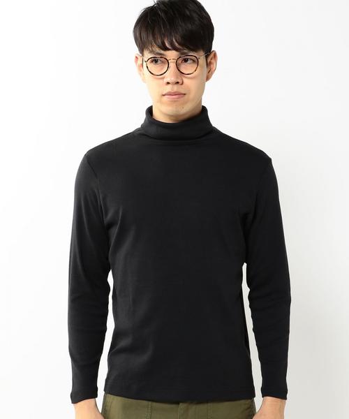 coen（コーエン）の「フライスタートルネック（Tシャツ/カットソー・メンズ・ブラック/グレー・LARGE/X-LARGE/SMALL/MEDIUM）」の9枚目の写真